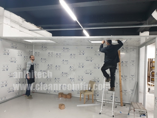China 60 Quadratmeter modularer Reinraum saubere RoomClean-Stand fournisseur