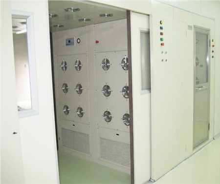 China Schiebetür-Luft-Dusche Auotmatical für materiellen Durchlauf durch fournisseur